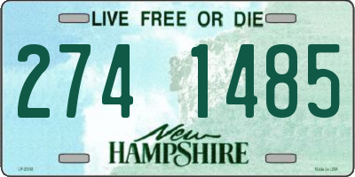 NH license plate 2741485