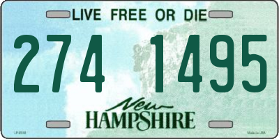 NH license plate 2741495