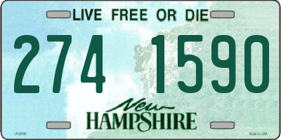 NH license plate 2741590