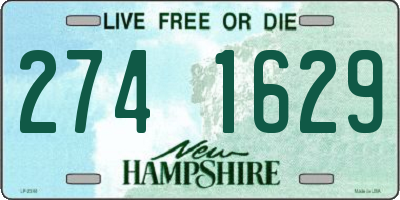 NH license plate 2741629