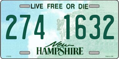 NH license plate 2741632