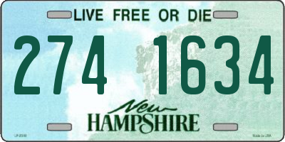 NH license plate 2741634