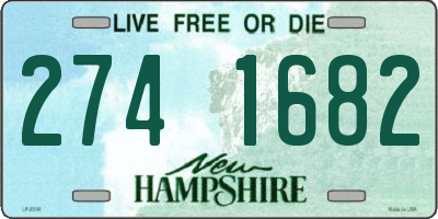 NH license plate 2741682