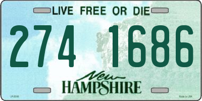 NH license plate 2741686