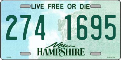 NH license plate 2741695