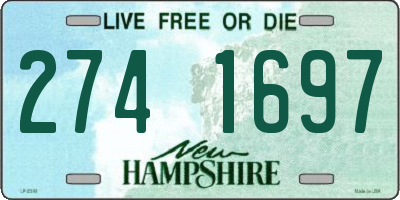 NH license plate 2741697