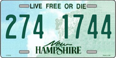 NH license plate 2741744