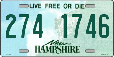 NH license plate 2741746