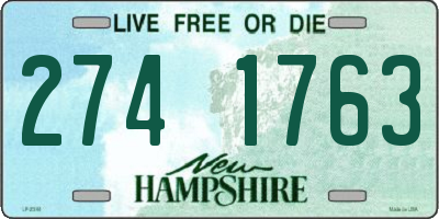 NH license plate 2741763