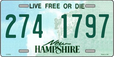 NH license plate 2741797