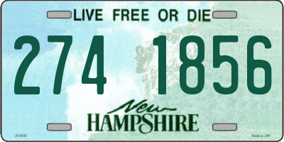 NH license plate 2741856