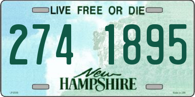 NH license plate 2741895