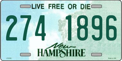 NH license plate 2741896