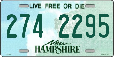 NH license plate 2742295