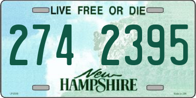 NH license plate 2742395