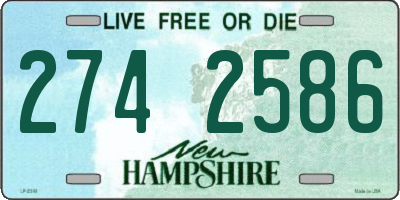 NH license plate 2742586