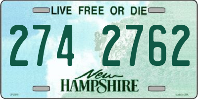 NH license plate 2742762