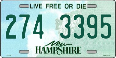 NH license plate 2743395
