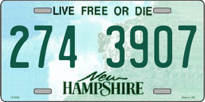 NH license plate 2743907