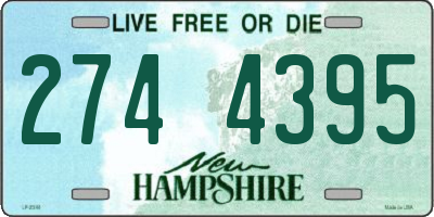 NH license plate 2744395