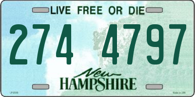NH license plate 2744797