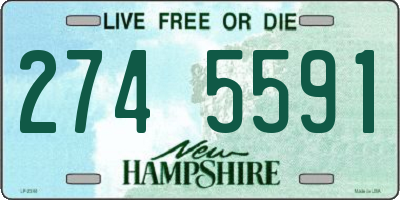 NH license plate 2745591