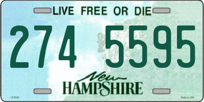 NH license plate 2745595