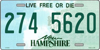 NH license plate 2745620
