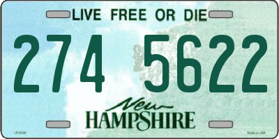 NH license plate 2745622