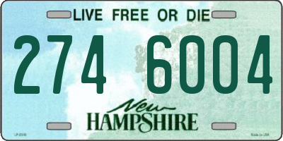 NH license plate 2746004