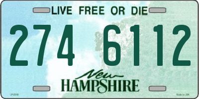 NH license plate 2746112
