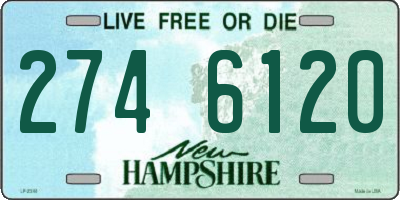 NH license plate 2746120