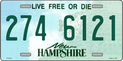 NH license plate 2746121