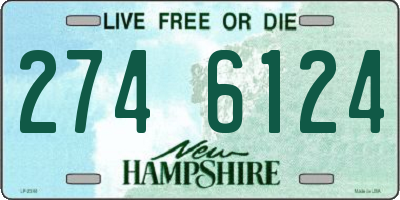 NH license plate 2746124