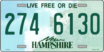 NH license plate 2746130