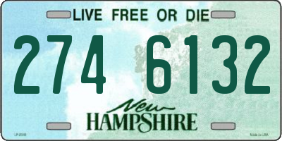 NH license plate 2746132