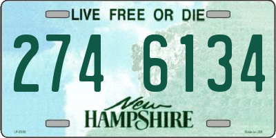 NH license plate 2746134