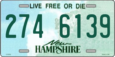 NH license plate 2746139