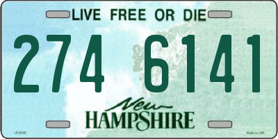 NH license plate 2746141