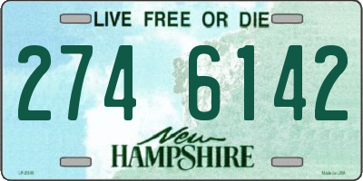 NH license plate 2746142