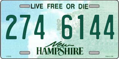 NH license plate 2746144