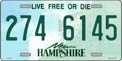 NH license plate 2746145