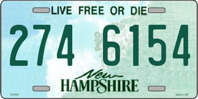 NH license plate 2746154