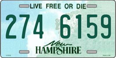 NH license plate 2746159