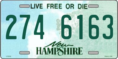 NH license plate 2746163