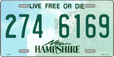 NH license plate 2746169