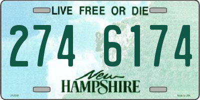 NH license plate 2746174