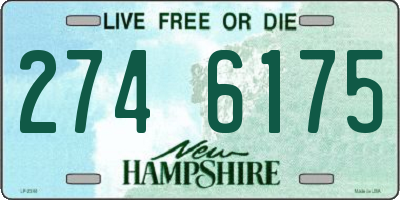 NH license plate 2746175