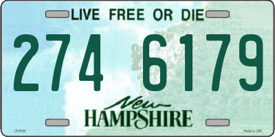 NH license plate 2746179