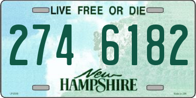 NH license plate 2746182
